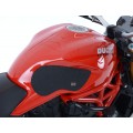 R&G Racing Traction Grips 2-Grip Kit for Ducati Monster 1100/1100 Evo '10-'14, M1200 '11-'22, M1200S/M1200R '14-'22, M797 '17-'21, M821 '14-'21
